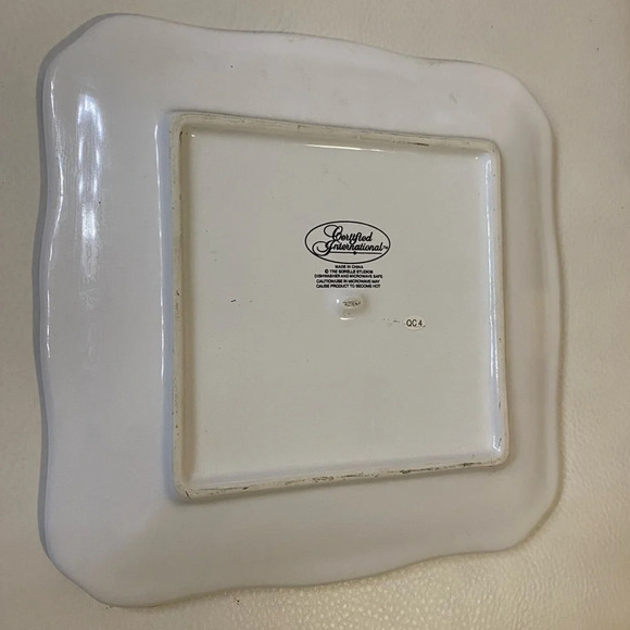 Certified International Cafe Parisian Scene Decorative Plate - Picture 3 of 6